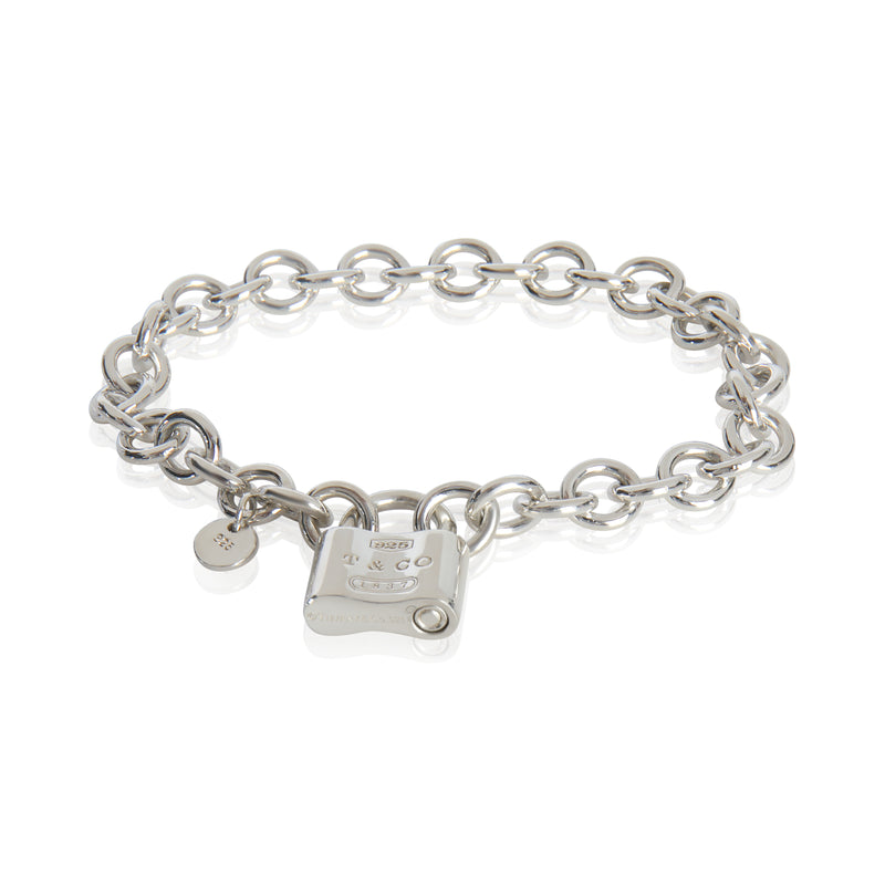 Sterling Silver  1837 Padlock Bracelet