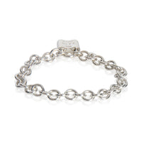 Sterling Silver  1837 Padlock Bracelet