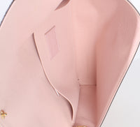 Rose Ballerine Monogram Vernis Felicie Pochette