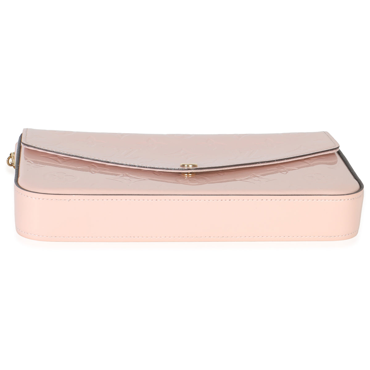 Rose Ballerine Monogram Vernis Felicie Pochette