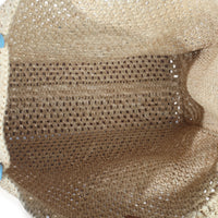 Natural Raffia Calfskin Portofino OnTheGo MM