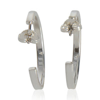 Sterling Silver  Medium 1837 Hoop Earrings