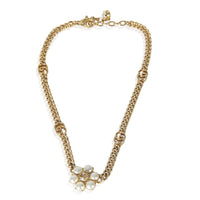 Gold-Plated  Interlocking G Necklace