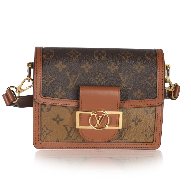 Reverse Monogram Canvas Mini Dauphine