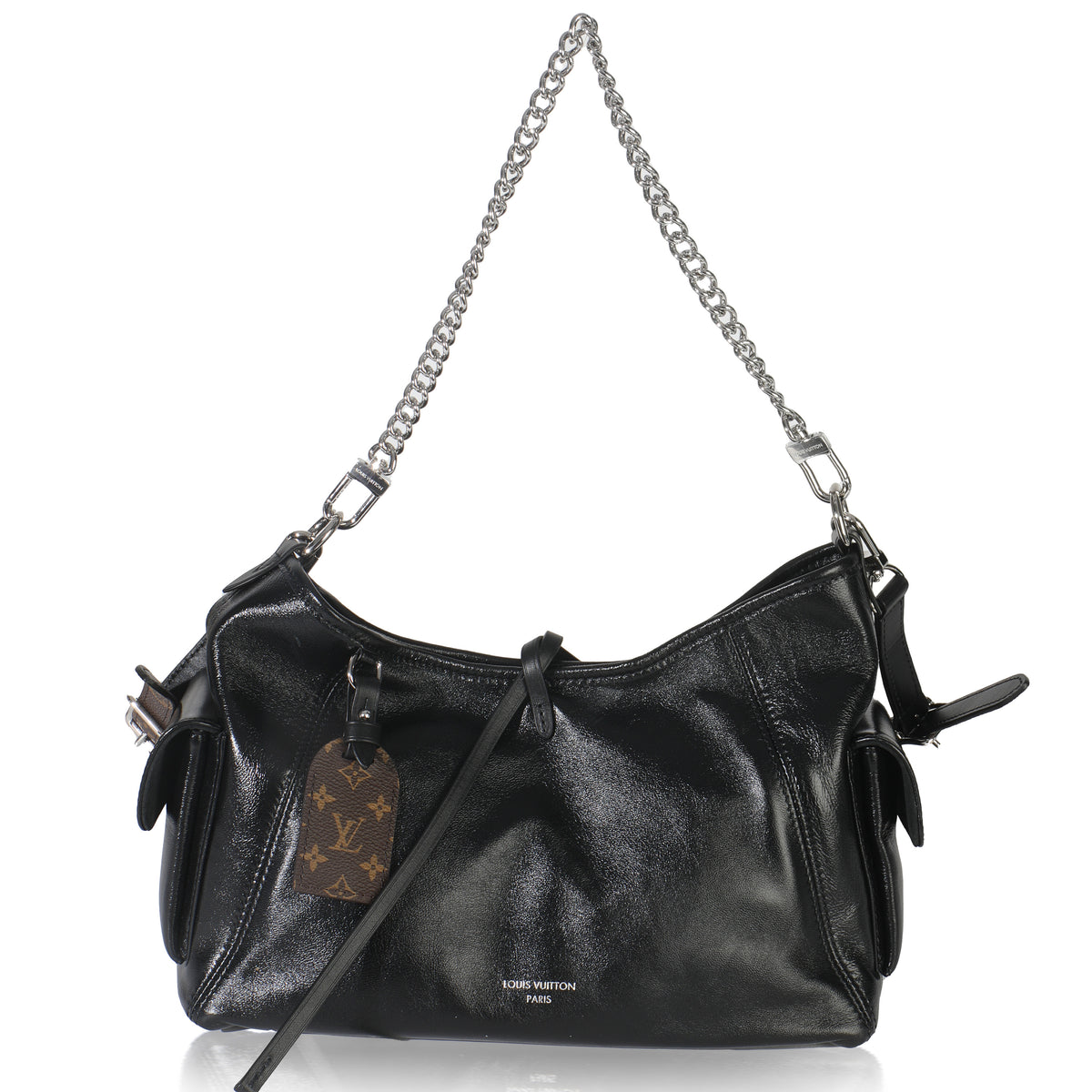 Black Lambskin Carryall Cargo Vibe PM