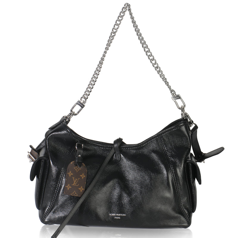 Black Lambskin Carryall Cargo Vibe PM