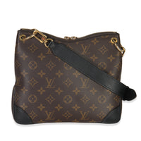 Black Monogram Canvas Odeon PM NM