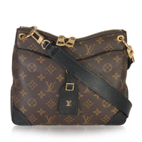 Black Monogram Canvas Odeon PM NM