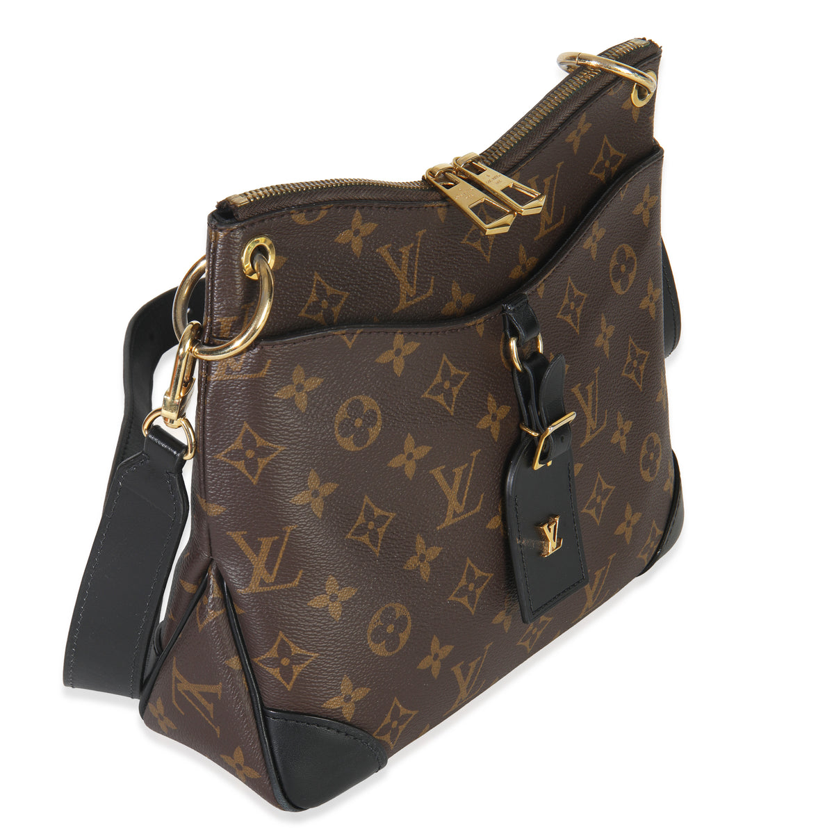 Black Monogram Canvas Odeon PM NM