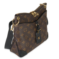 Black Monogram Canvas Odeon PM NM