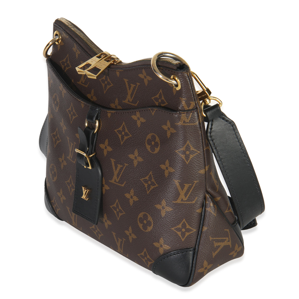 Black Monogram Canvas Odeon PM NM