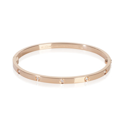 Cartier Rose Gold Diamond Small Model Love Bracelet fv