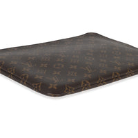 Louis Vuitton Monogram Canvas Poche Documents clasp