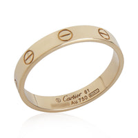 Yellow Gold  Small Model Love Ring