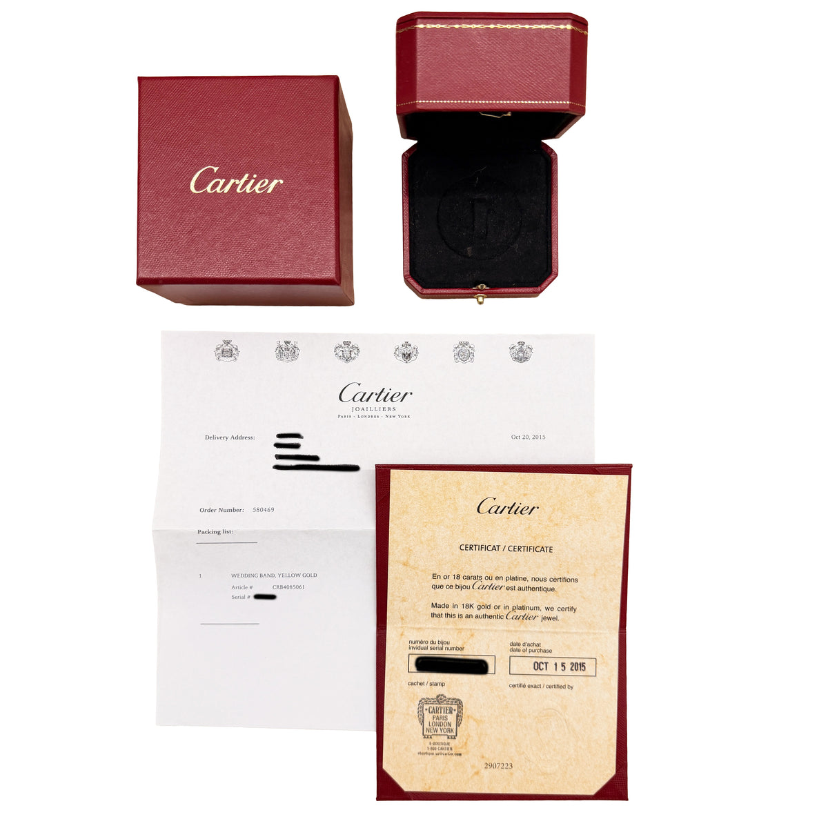 Yellow Gold  Small Model Love Ring