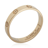 Yellow Gold  Small Model Love Ring