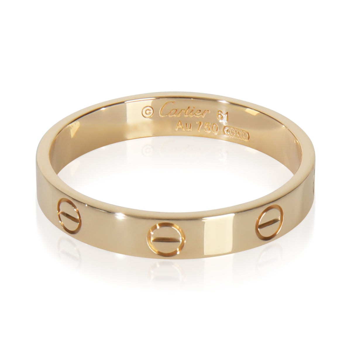 Yellow Gold  Small Model Love Ring