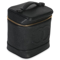 Vintage Black Caviar CC Vanity Case
