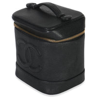 Vintage Black Caviar CC Vanity Case