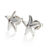 Sterling Silver  Elsa Peretti Starfish Earrings