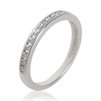 Platinum Diamond Channel Set Band