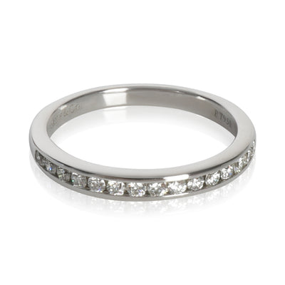 Platinum Diamond Channel Set Band