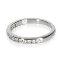 Platinum Diamond Channel Set Band