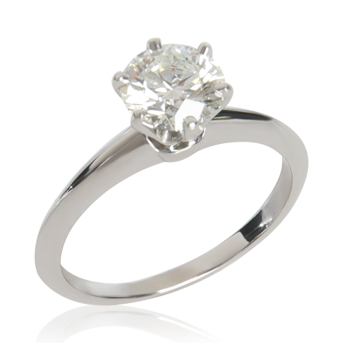 1.12 ct Round Brilliant Diamond Engagement Ring