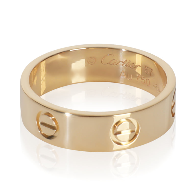 Yellow Gold  Love Ring