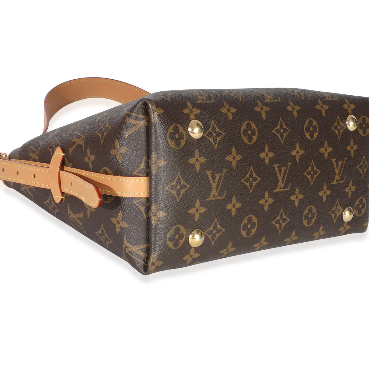 Louis Vuitton Monogram Canvas CarryAll PM Handbag clasp