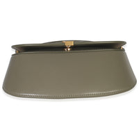 Saint Laurent Strong Moss Smooth Leather Mini Voltaire Handbag stamp