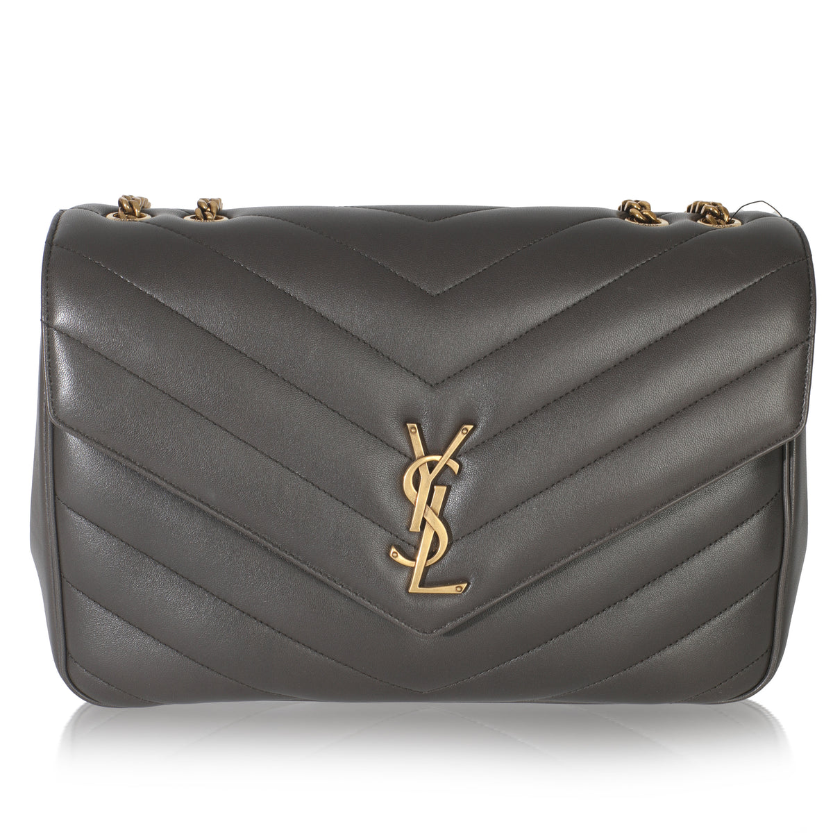Urban Grey Calfskin Large Urban Chic Loulou