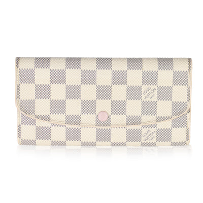 Damier Azur Canvas Emilie Wallet