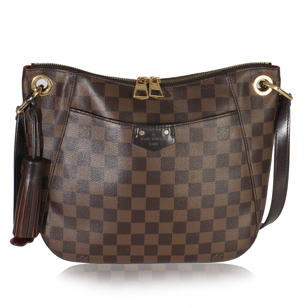 Louis Vuitton Damier Ebene South Bank Besace Handbag fv