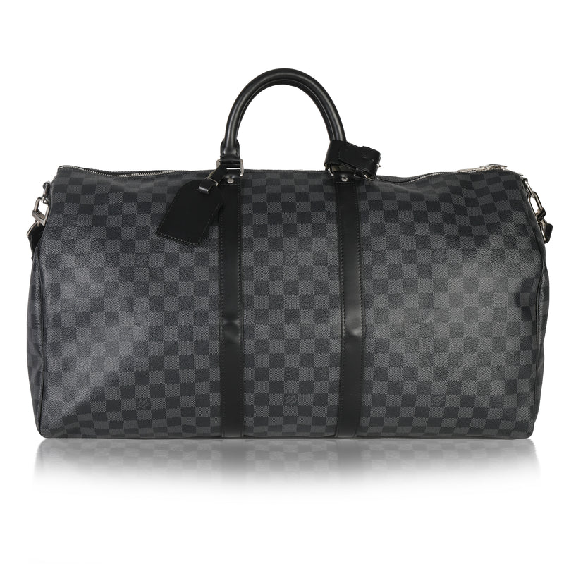 Damier Graphite Canvas Keepall Bandouliere 55