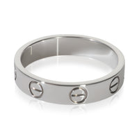 White Gold  Small Model Love Ring