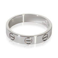 White Gold  Small Model Love Ring