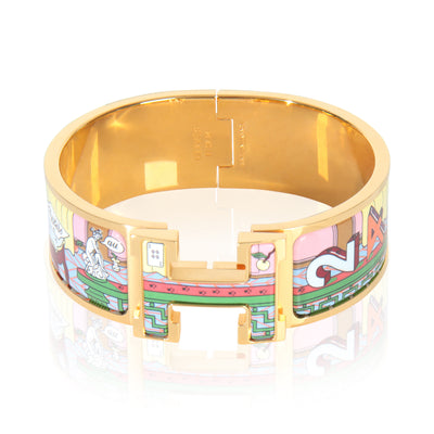 Gold-Plated  Clic Clac In Mystere au 24 Bracelet