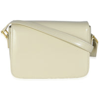 Celine Light Stone Shiny Calfskin Classique Triomphe Bag Handbag stamp