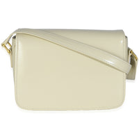 Celine Light Stone Shiny Calfskin Classique Triomphe Bag Handbag stamp