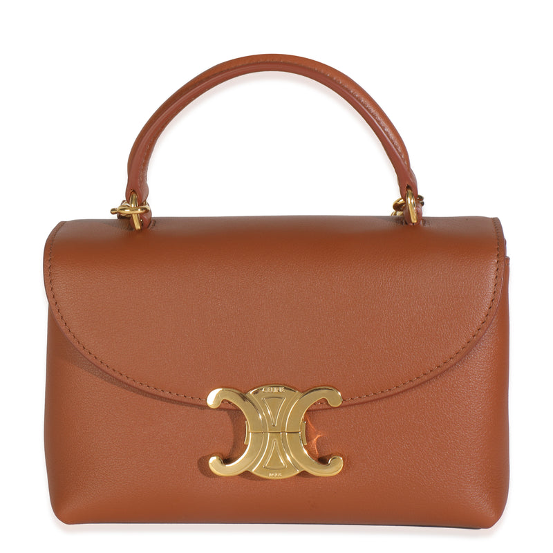 Chesnut Supple Calfskin Teen Nino Bag