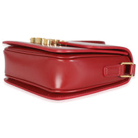 Celine Red Shiny Calfskin Teen Triomphe Handbag box