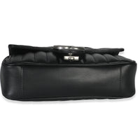 Black Aria Matelasse Calfskin Mini GG Marmont Shoulder Bag