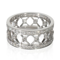 Tiffany & Co. Platinum Diamond Voile Ring pv