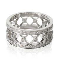 Tiffany & Co. Platinum Diamond Voile Ring sv