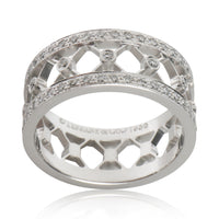 Tiffany & Co. Platinum Diamond Voile Ring clasp