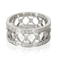 Platinum Diamond Voile Ring