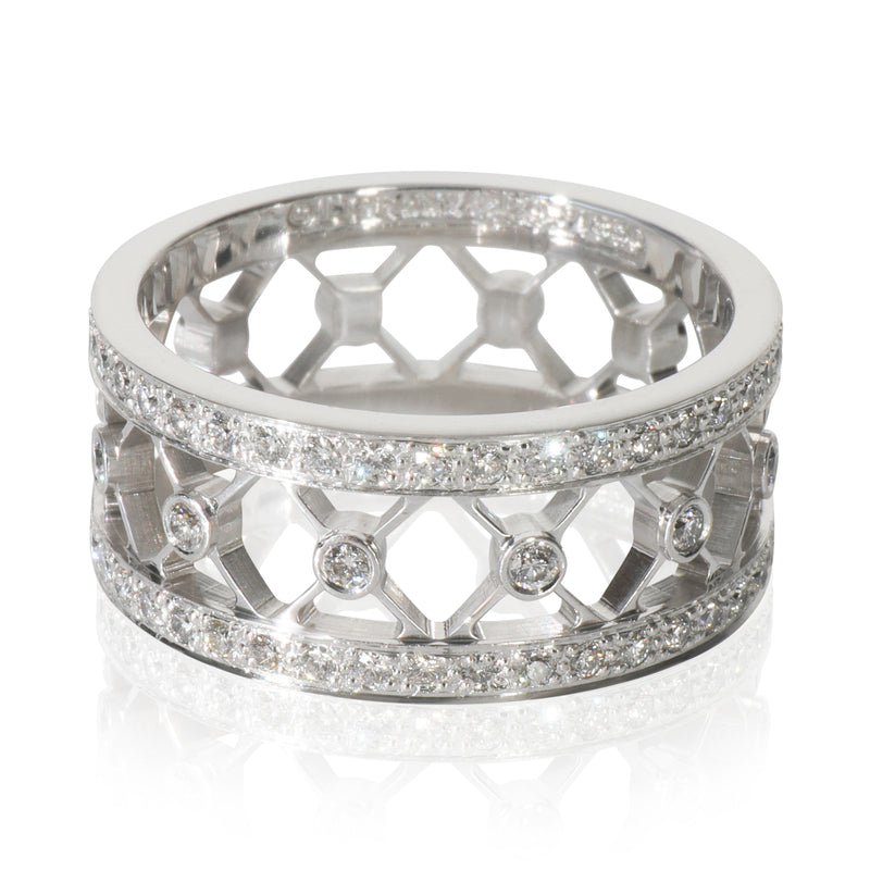 Platinum Diamond Voile Ring