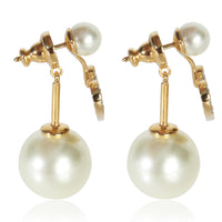 Gold-Plated  ABCDior Earrings