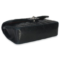 Chanel Black Quilted Lambskin Small Classic Double Flap Bag Handbag clasp